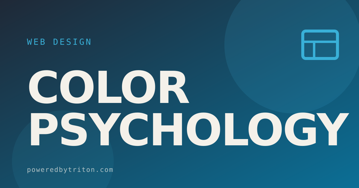 Color Psychology — Web Design