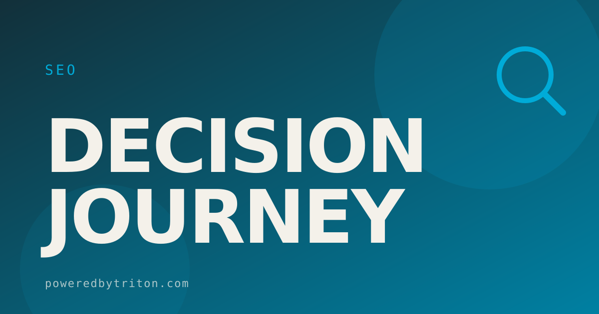Decision Journey — SEO
