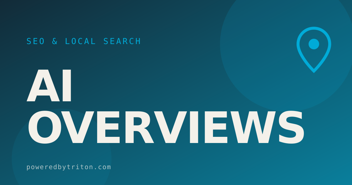 AI Overviews — SEO & Local Search