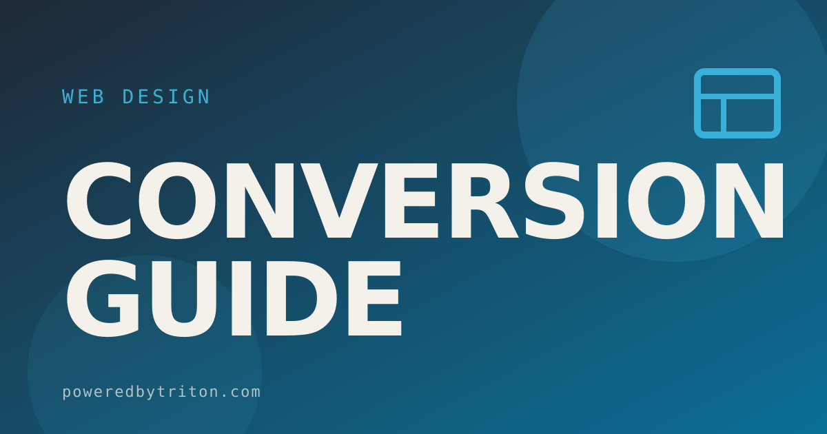 Conversion Guide — Web Design